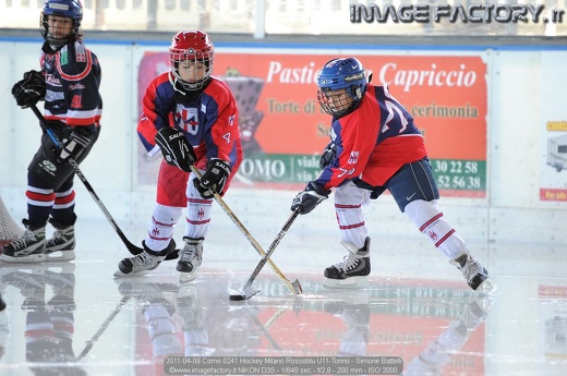 2011-04-09 Como 0241 Hockey Milano Rossoblu U11-Torino - Simone Battelli